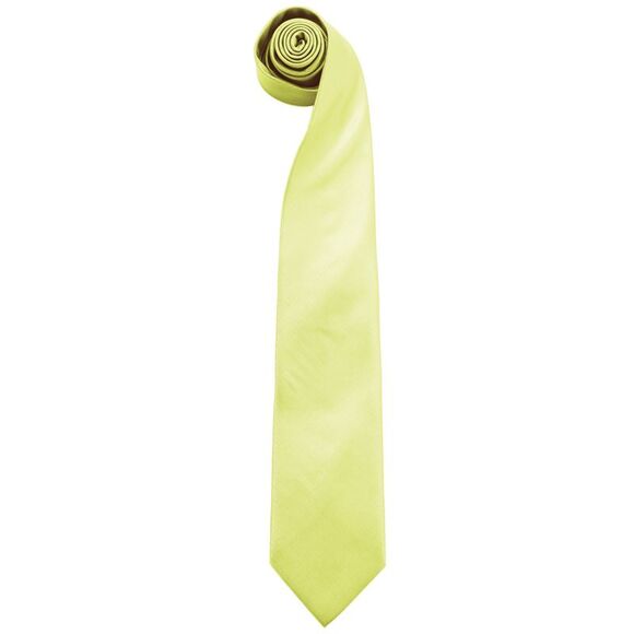 Premier Mens Fashion Colors Work Clip On Tie (Pack of 2) / Lime